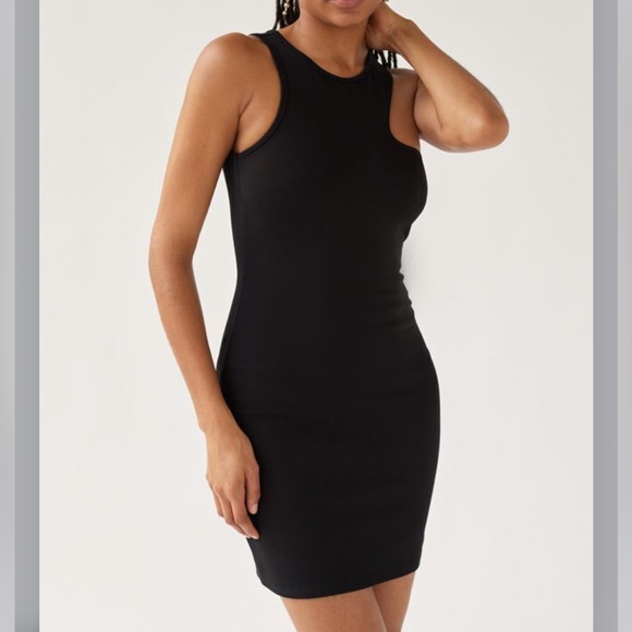 NWT🆕 Asymmetrical Racerback Mini Dress UO - Picture 3 of 4